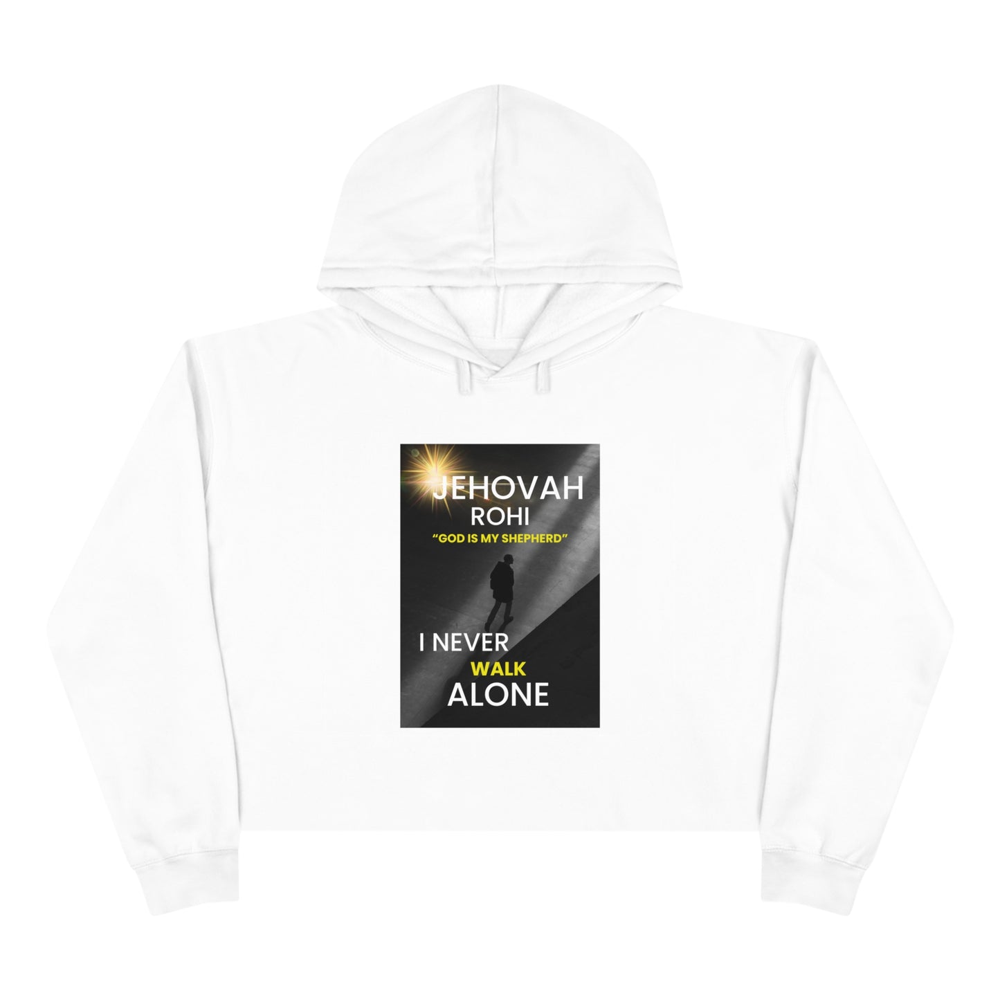 Jehovah Rohi - Crop Hoodie