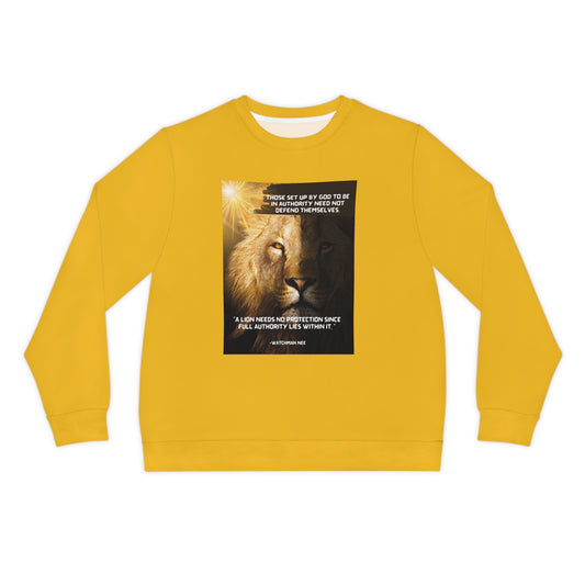 The Authority of the Lion - Lightweight Sweatshirt (AOP)