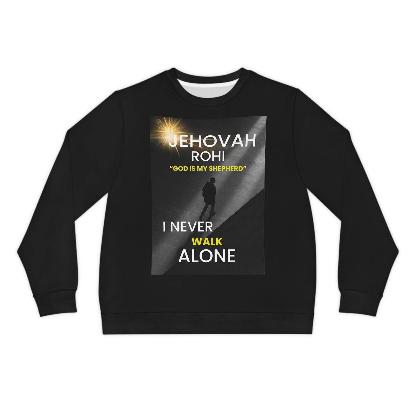 Jehovah Rohi  - Lightweight Sweatshirt (AOP)