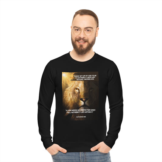 The Authority of the Lion - Lightweight Sweatshirt (AOP)