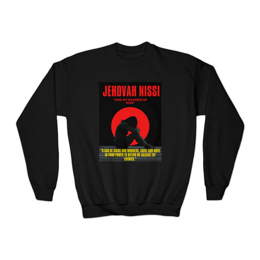 Jehovah Nissi - Youth Crewneck Sweatshirt