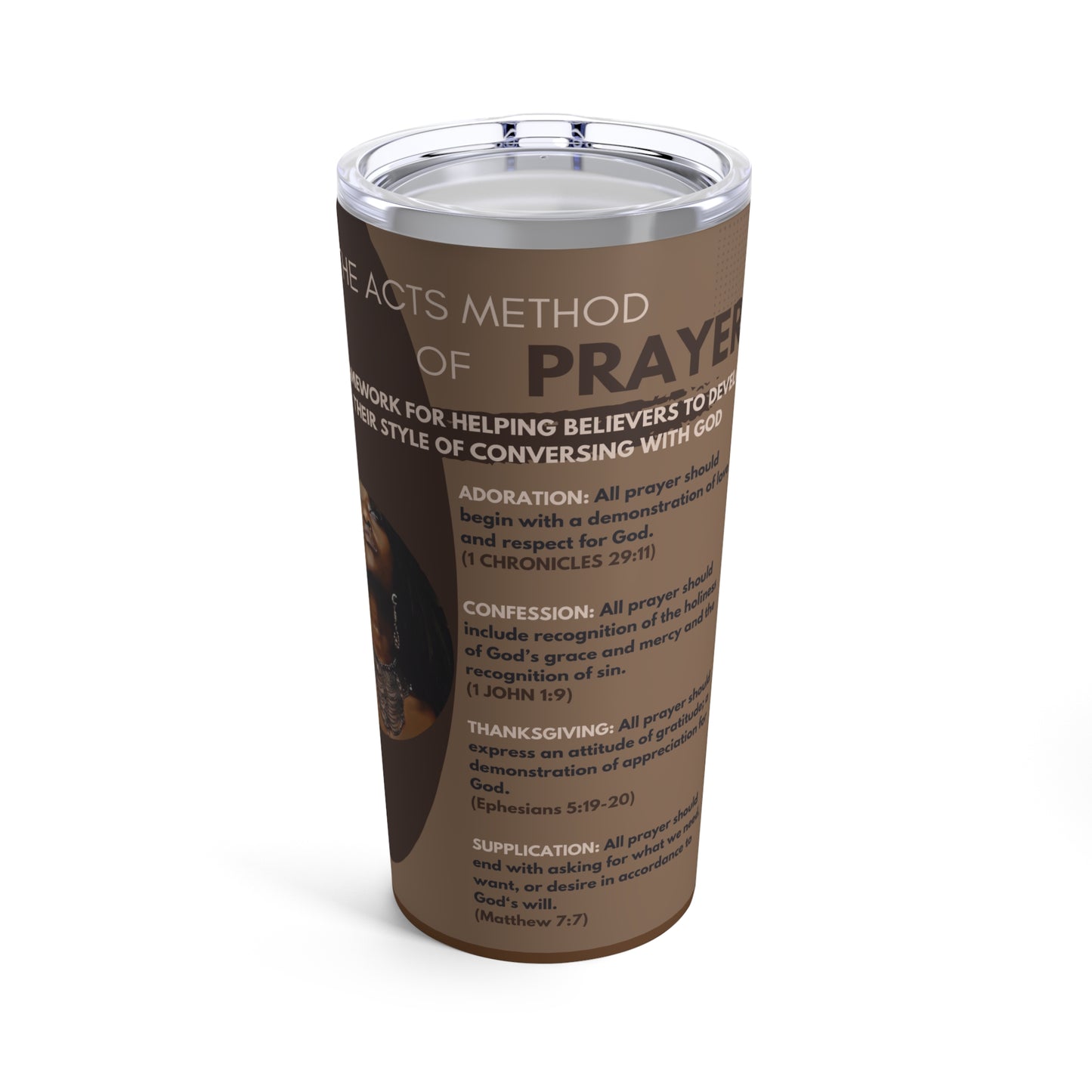 The ACTS Method of Prayer - Tumbler 20 oz