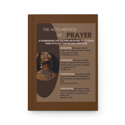 The ACTS Method of Prayer -  Hardcover Journal Matte