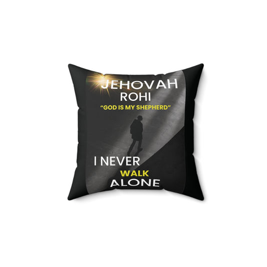 Jehovah Rohi - Spun Polyester Square Pillow